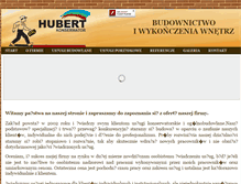 Tablet Screenshot of hubertkonserwator.pl